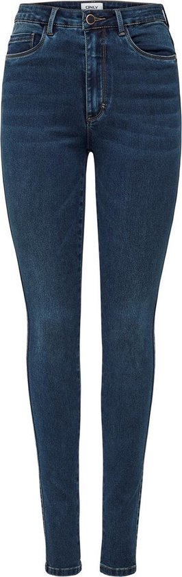 ONLY ONLROYAL Jeans Dark Blue Denim - Maat W25 X L30