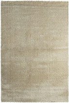 Ikado Hoogpolig tapijt ivoor luxe 40 mm 160 x 230 cm