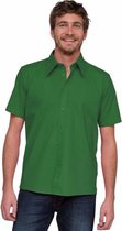 Groen basic overhemd voor heren XL