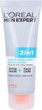 L’Oréal Men Expert Hydra Sensitive 2in1 Aftershave en Gezichtscrème - 75 ml