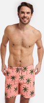 Shiwi Men Swimshort Painted Palms - oranje - XXL