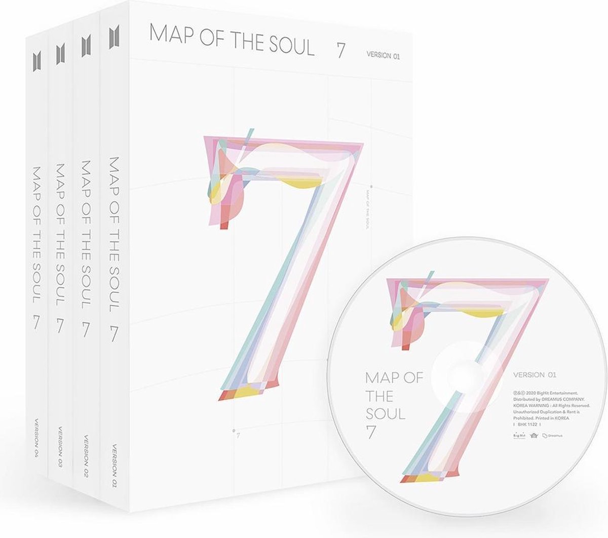 BTS Map Of The Soul: 7 - Vierde Koreaanse studio-album - Limited