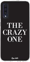 Casetastic Samsung Galaxy A50 (2019) Hoesje - Softcover Hoesje met Design - The Crazy One Print