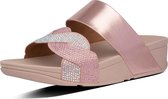 FitFlop™ Paisley Rope Slides PU/Microfibre Soft Pink - Maat 36