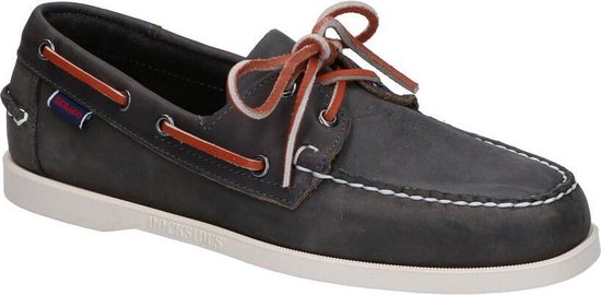 Sebago Dockside Grijze Bootschoenen Heren 42 | bol.com