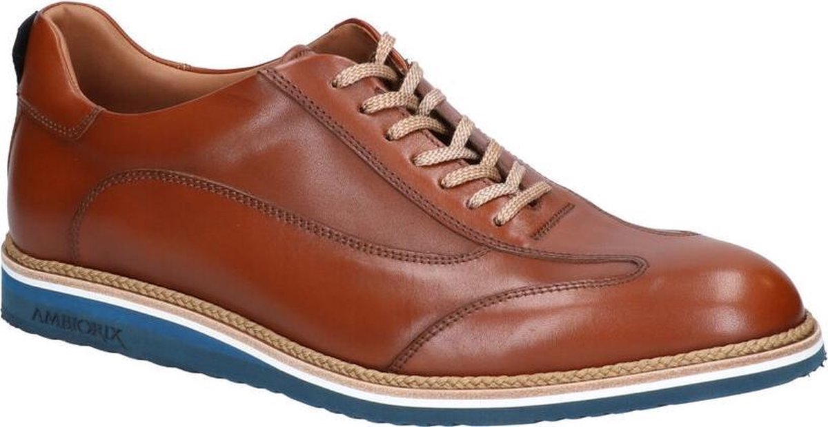 Ambiorix Cognac Geklede Schoenen Aston Heren 46 - Schoenen.nl
