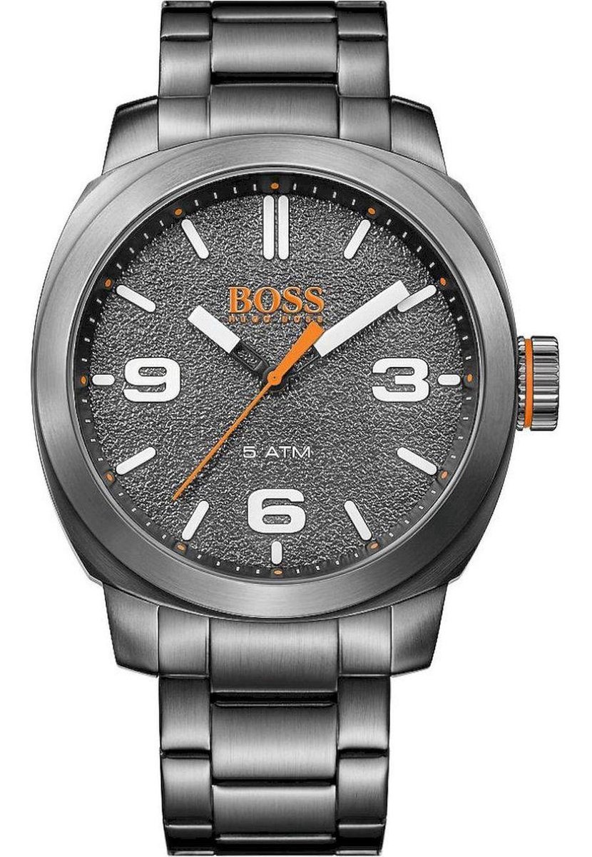 Hugo Boss Orange HO1513420 Horloge - Staal - Grijs - 46 mm