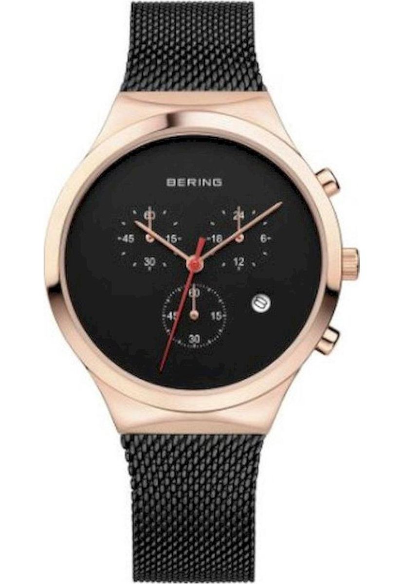 BERING 14736-166 - Horloge - RVS - Rosékleurig - Ø 36 mm