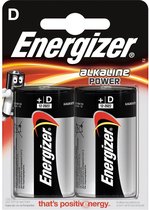 Energizer Batterijen Power Lr20 D 2 Stuks