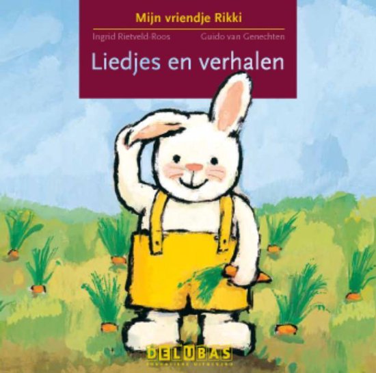 Cover van het boek 'Mijn vriendje Rikki' van Ingrid Rietveld