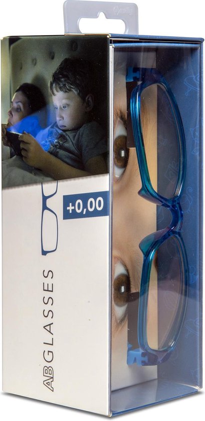 Celly Anti Blue Ray / Blauw Licht Computer Bril - Blauw - voor kinderen - bescherming ogen - Celly