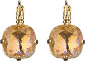 CAMPS & CAMPS - oorbellen - goudglans opaal