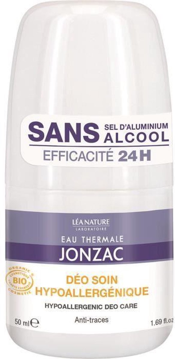 Goedkoopste JONZAC THERMAL WATER Deodorant - hypoallergene behandeling - 50 ml