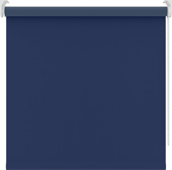 BloomTheRoom rolgordijn - Blauw - Verduisterend - 90x190 cm