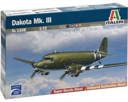 Italeri Dakota Mk.III 1:72 Montagekit Vliegtuig met vaste vleugels