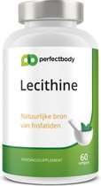 Lecithine Capsules - 60 Softgels - PerfectBody.nl