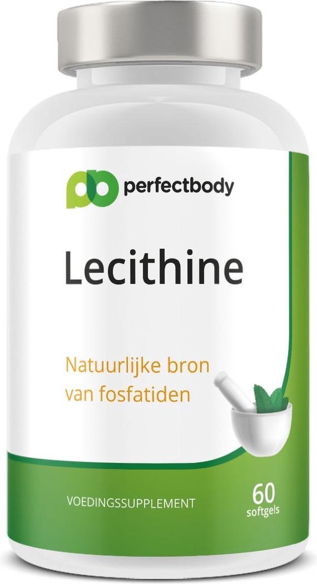 Lecithine Capsules - 60 Softgels - PerfectBody.nl - Perfectbody.nl
