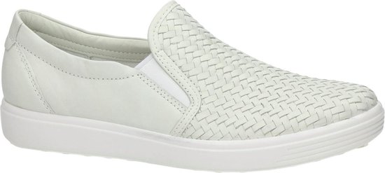 Ecco Soft 7 dames instapper - Wit - Maat 42 | bol.com