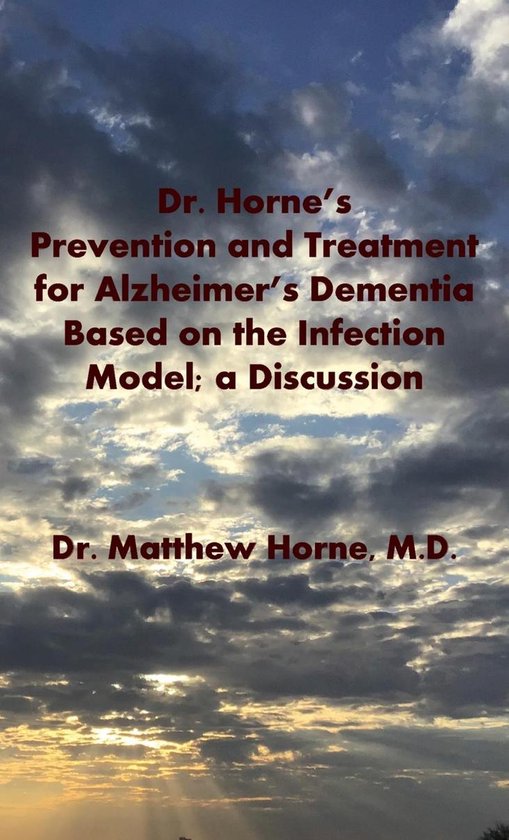 The Infection Model of Alzheimer's Dementia - cover