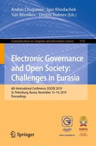 Communications in Computer and Information Science 1135 - Electronic Governance and Open Society: Challenges in Eurasia