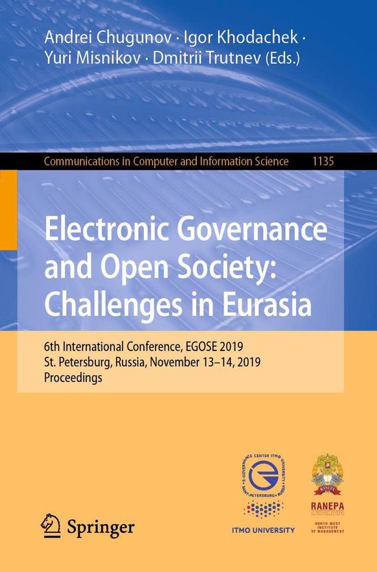 Springer Nature Proceedings Computer Science - Electronic Go ... - cover
