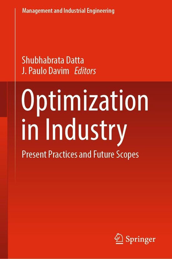 Management and Industrial Engineering Optimization in Industry (ebook