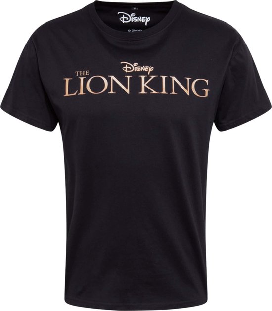 Disney The Lion King - Lion King Logo Heren T-shirt - XS - Zwart