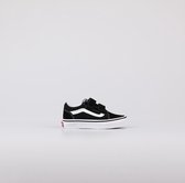 Vans Old Skool V Sneakers Kinderen - Black/True White