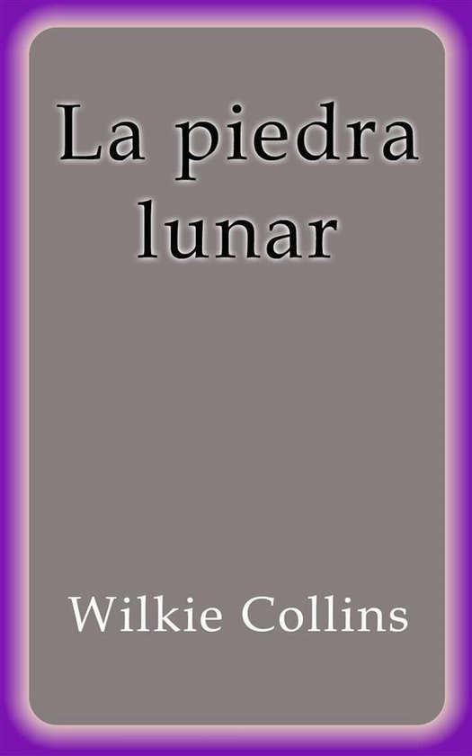 La piedra lunar - cover