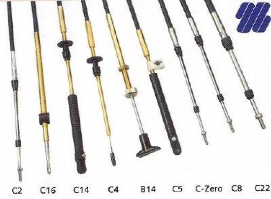 Câble de télécommande Ultraflex C2 4.0 mtr