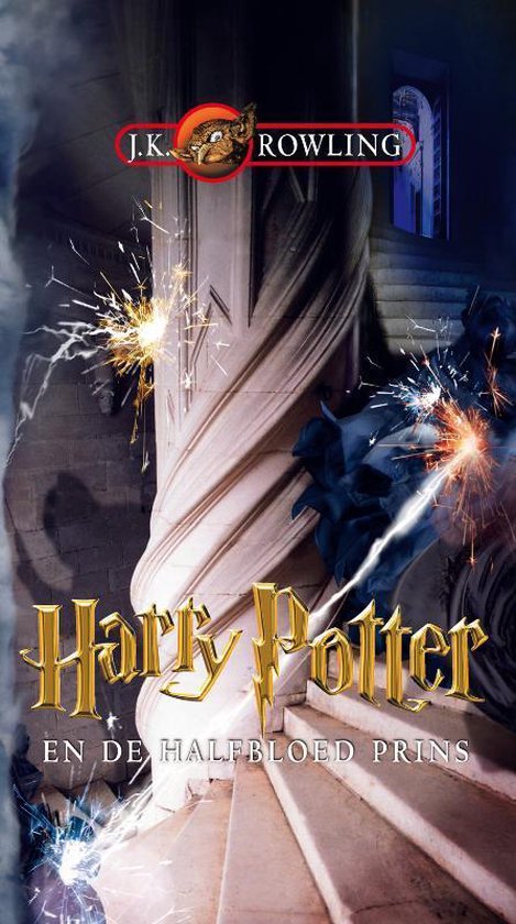 Cover van het boek 'Harry Potter en de Halfbloed Prins' van J.K. Rowling