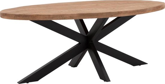 Goossens Zida eettafel Hout 100 x 210 cm