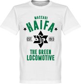 Maccabi Haifa Established T-Shirt - Wit - L