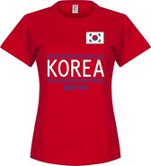 Zuid Korea Team Dames T-Shirt - Rood - M