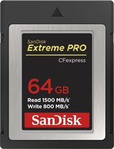SanDisk CF Extreme PRO CFexpress 64GB, Type B, 1500MB/s Read, 800MB/s Write