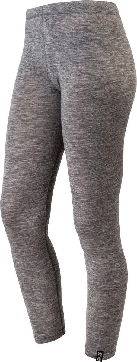 DLX functionele damesonderkleding Chara - Female Dlx Merino Base Layer Trousers Dark Grey Marl
