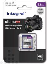 Integral - Integral Sdhc V30 100/70mbs Pro 32gb - 30 Dagen Niet Goed Geld Terug