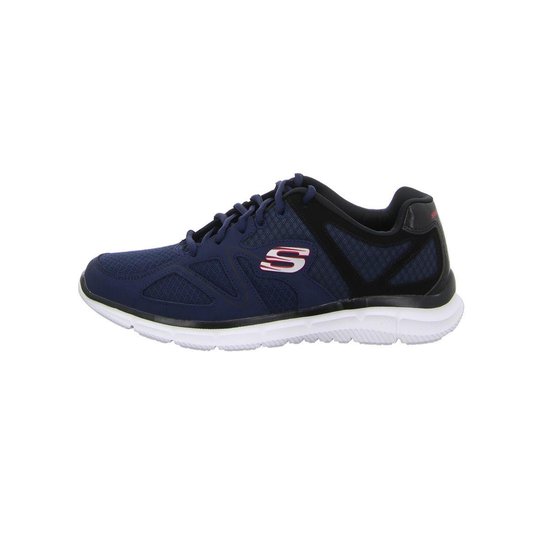 Skechers Verse - Flash Point Sneaker Heren Sneakers - Maat 41 - Mannen -  blauw/rood/zwart | bol.com