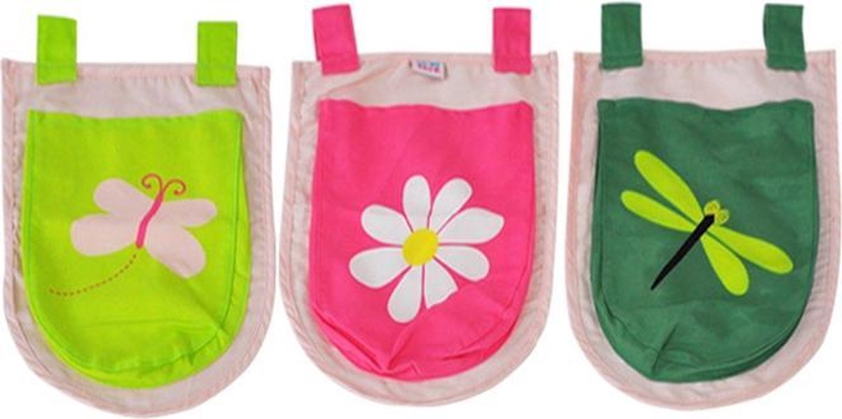 Set van 3 opbergzakjes Spring