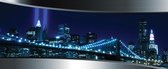 View City Brooklyn Bridge New York City Photo Wallcovering