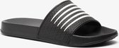 Dutchy dames badslippers zwart - Zwart - Maat 40