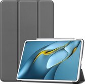 Huawei MatePad Pro 10.8 (2021) Hoes - Tri-Fold Book Case - Grijs
