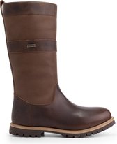 Travelin' Danmark Heren Outdoorlaarzen - Gevoerde Waterdichte wandellaars - Donkerbruin leer - Maat 48