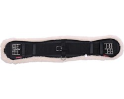 LeMieux Dressuursingel ProLambs Black/Naturel - 60 | Singels paard