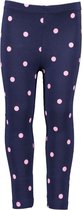 Blue Seven - legging - stippen - donker blauw - Maat 116