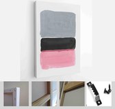 Set of creative minimalist hand painted illustrations for wall decoration, postcard or brochure cover design - Modern Art Canvas - Vertical - 1719424234 - 50*40 Vertical