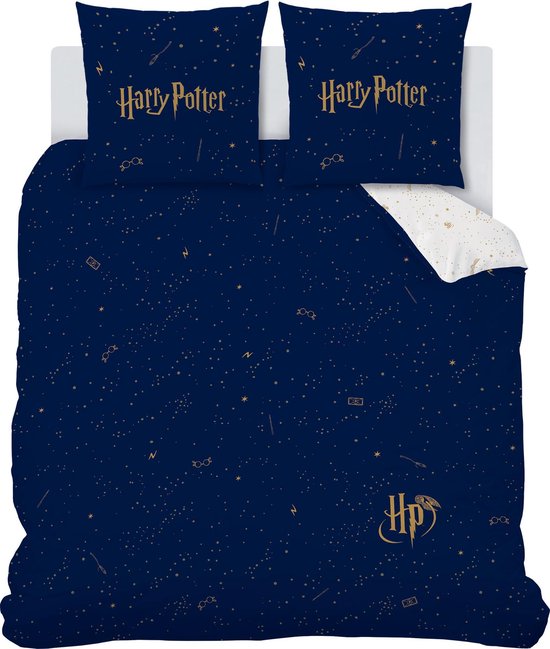 Housse de couette Harry Potter Iconic - Double - 200 x 200 cm - Katoen |  bol.com