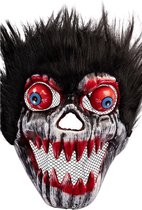 Carnival Toys Monstermasker Synthetisch Zwart/rood One-size