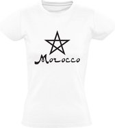 Morocco Dames t-shirt | marokko | Wit