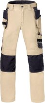 Havep 80230 Werkbroek Zand/Charcoal Grijs maat 49